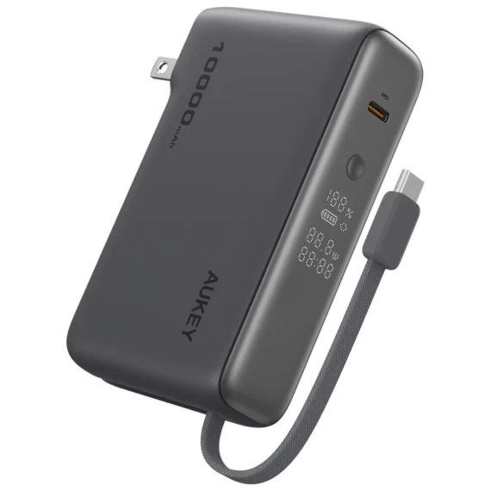 2-Pack Aukey MixFlex Sling 30W PD 10000mAh Power Bank USB-C Fast Charging